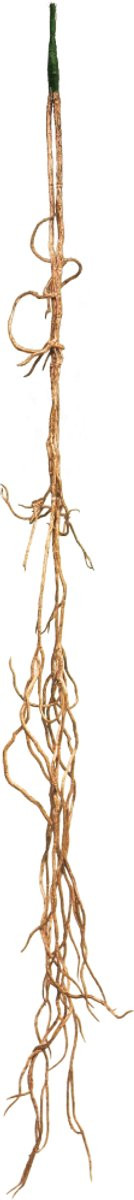 Erutan Avon Liana bush Tarzan kunstbloem - Oranje - 110 cm