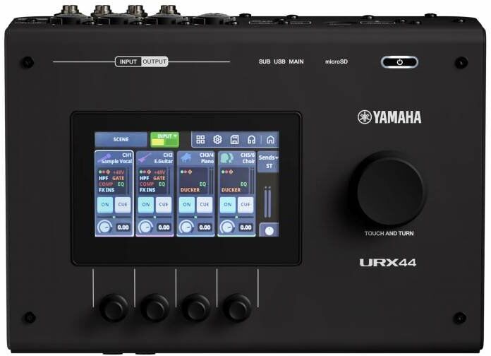 Yamaha URX44 Black Audio Interface