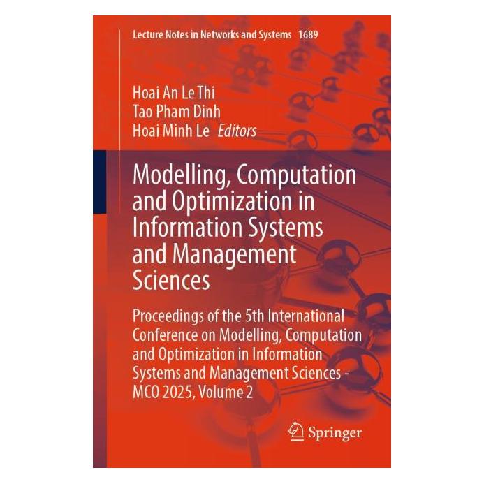 Springer Modelling, Computation and Optimization in Information Systems and Management Sciences (Englisch, Softcover, Hoai An Le Thi, Hoai Minh Le, Tao Pham Dinh) (61877631)