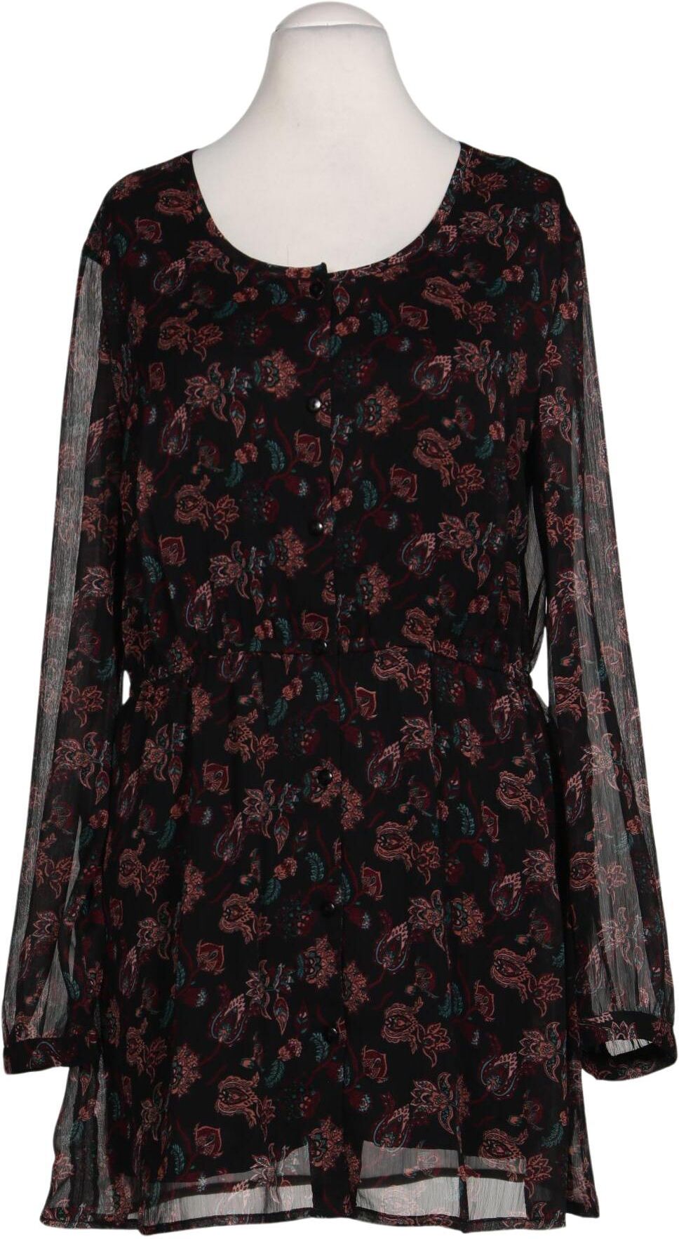 sheego Damen Kleid, Schwarz, Gr. M, Synthetik - Second Hand