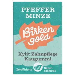 Xylit Zahnpflege Kaugummi - Pfefferminze 28g