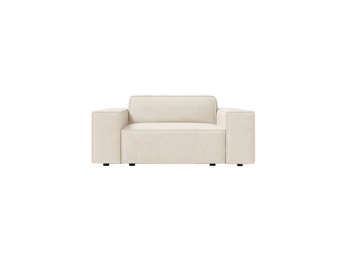 Design Sessel „Jodie“ Samtbezug Soft Beige Chosen by Bloomingloft