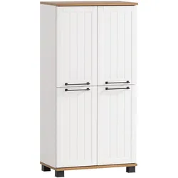 Tchibo - Highboard »Jelda« - 60x32,5x117cm - schwarz -