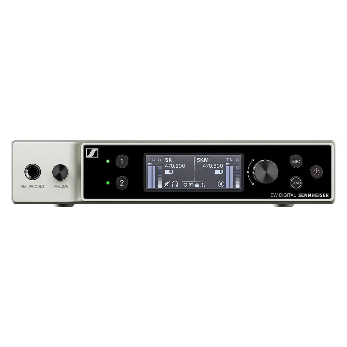 Sennheiser EW-DX EM 2 Q1-9 twee kanaals ontvanger (470.2 - 550 MHz) (509342)