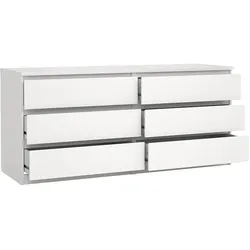 Ebuy24, Kommode + Sideboard, Kommode Naia (154 x 50 x 71 cm)