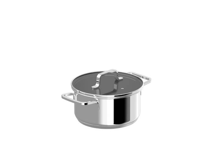 Faitout avec couvercle Helix 18cm