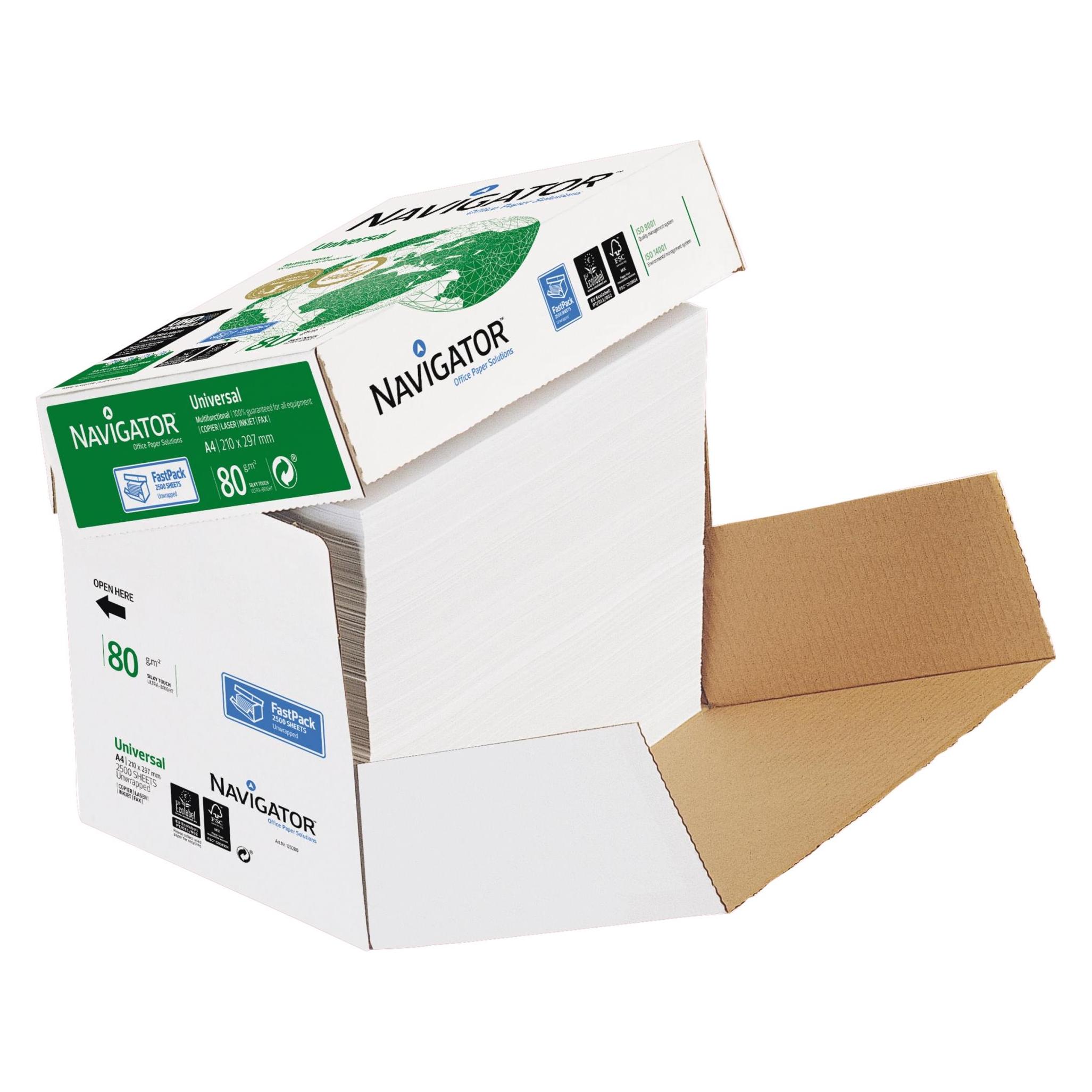Navigator Universal (A4, 2500 Blätter, 80 g/m²) (82470A80LAAS)