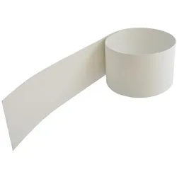 Noor Sichtschutzstreifen PVC 0,19 x 2,55 m Zaunblende Hart Weiß