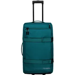 travelite KICK OFF Rollenreisetasche L Petrol