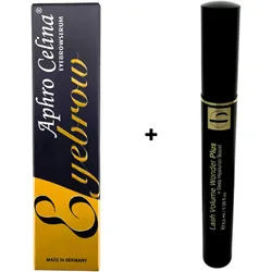 Aphro Celina eyeBROW (Augenbrauenserum) 3ml + besonders cosmetic Mascara Lash Volume Wonder Plus 8,5ml