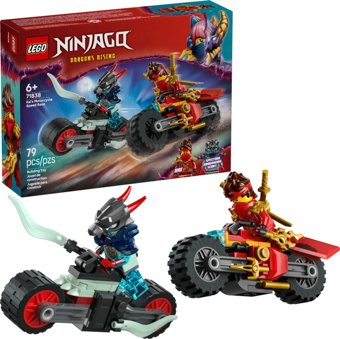 LEGO NINJAGO 71838 Kais Motorradrennen