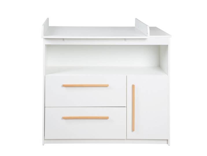 Roba Wickelkommode Lilo, Weiß, 2 Schubladen, Rechteckig, 107x98x75 cm, Babymöbel & Kindermöbel, Babyzimmer, Wickelkommoden & Zubehör, Wickelkommoden