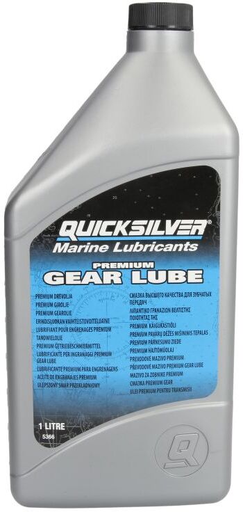 Vaihteistoöljy Quicksilver 858058qb1  Premium Gear Lube Sae 80w90 1l