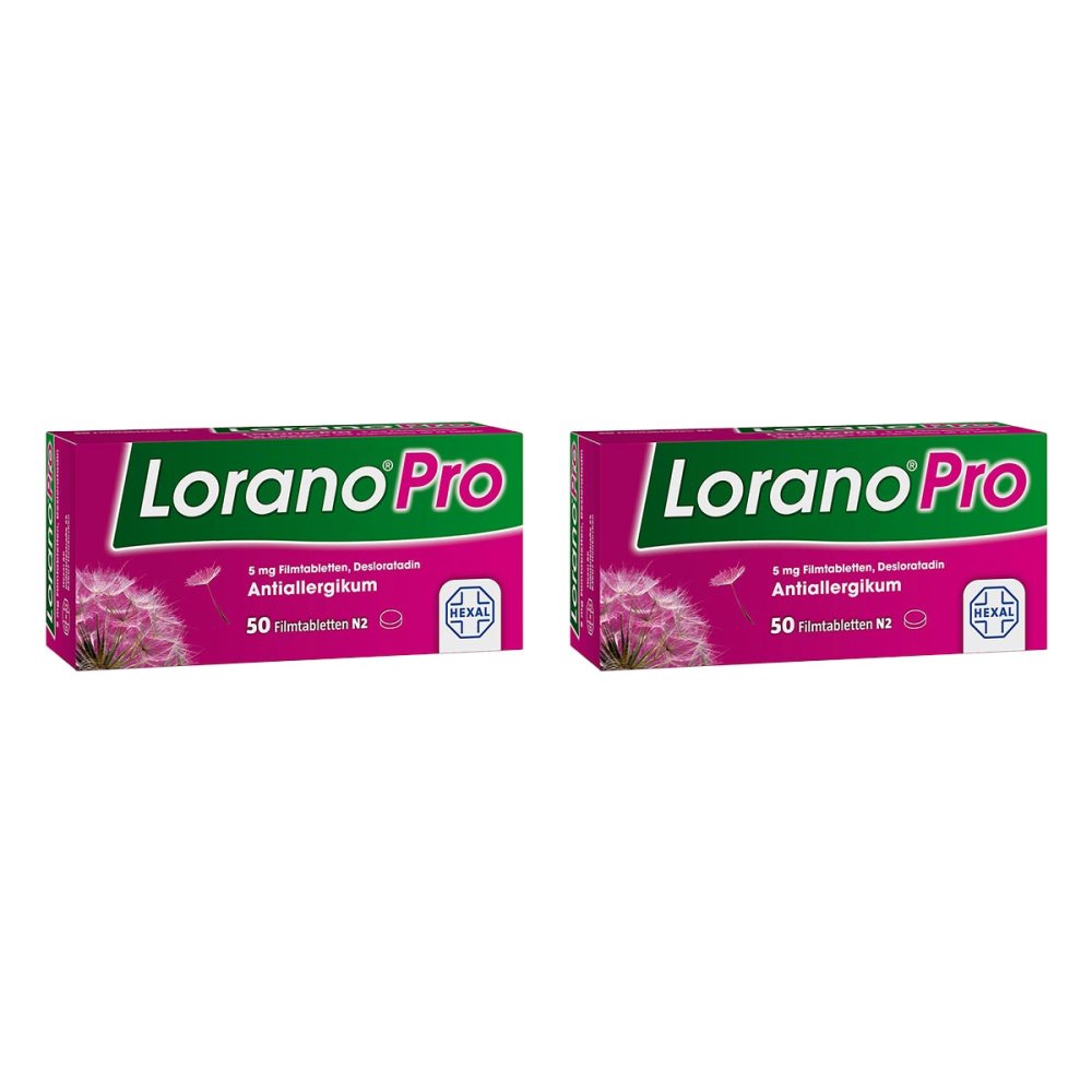 Hexal AG Lorano Pro 5 mg - Allergietabletten 08105766