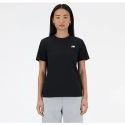 NEW BALANCE Damen Shirt Sport Essentials Jersey T-Shirt, Größe S in Schwarz 41509