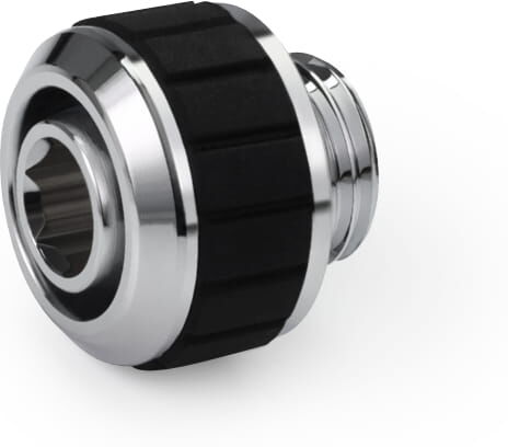 Alphacool Apex Grip SoftTube fitting 13/10mm G1/4 chrome