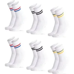DANISH ENDURANCE Socken Tennis Crew, Größe 39/42 in Bunt Bunt