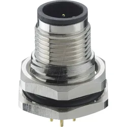 LUT 1231 T9CP05 - Einbausteckverbinder, M12, 5 pol