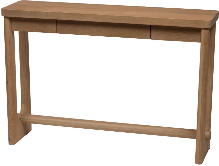 Amadeus Console en chêne l110 cm marron en bois de chêne Marron 30x75x110cm