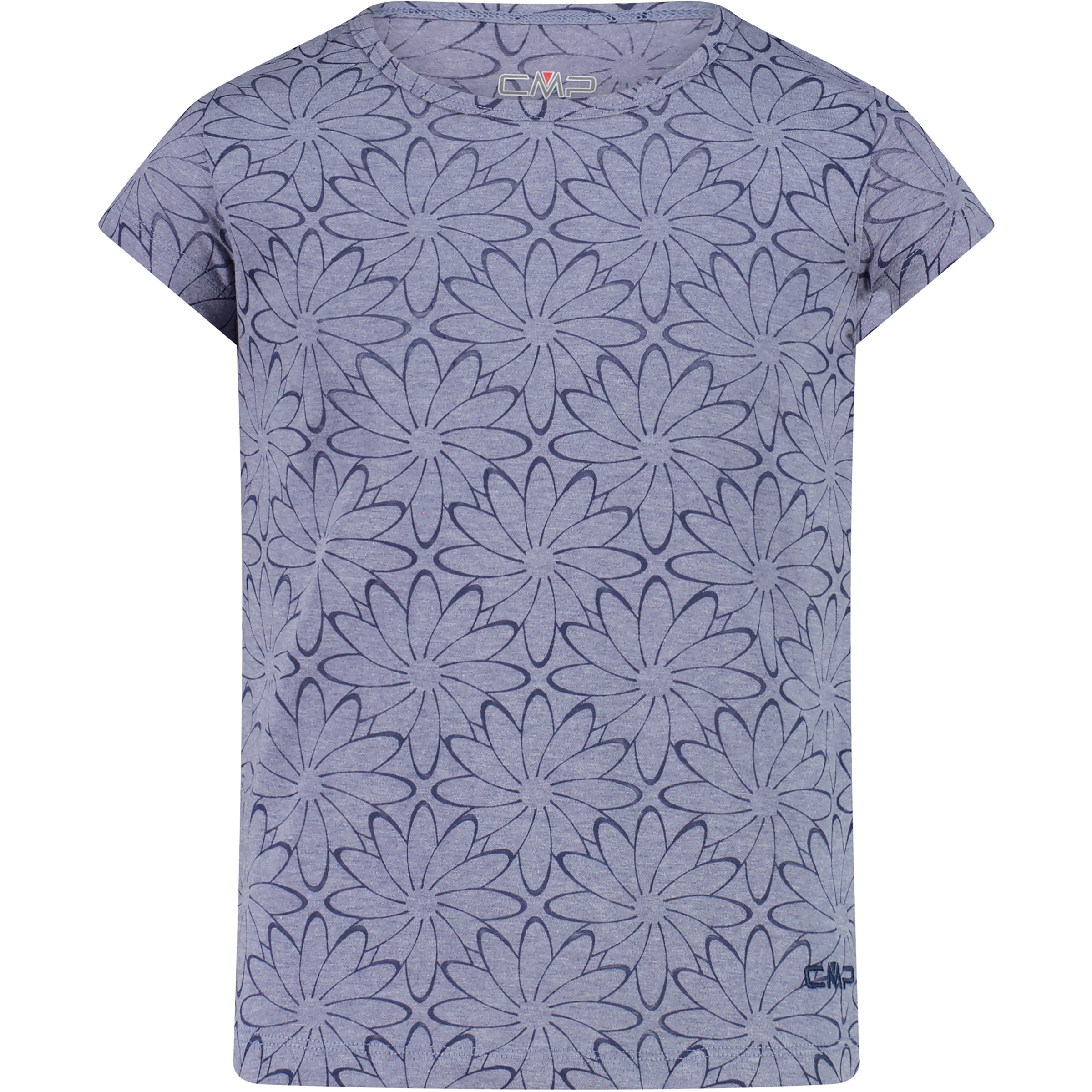 CMP Kinder T-Shirts blau Größe 98 Lifestyle Hautfreundlich
