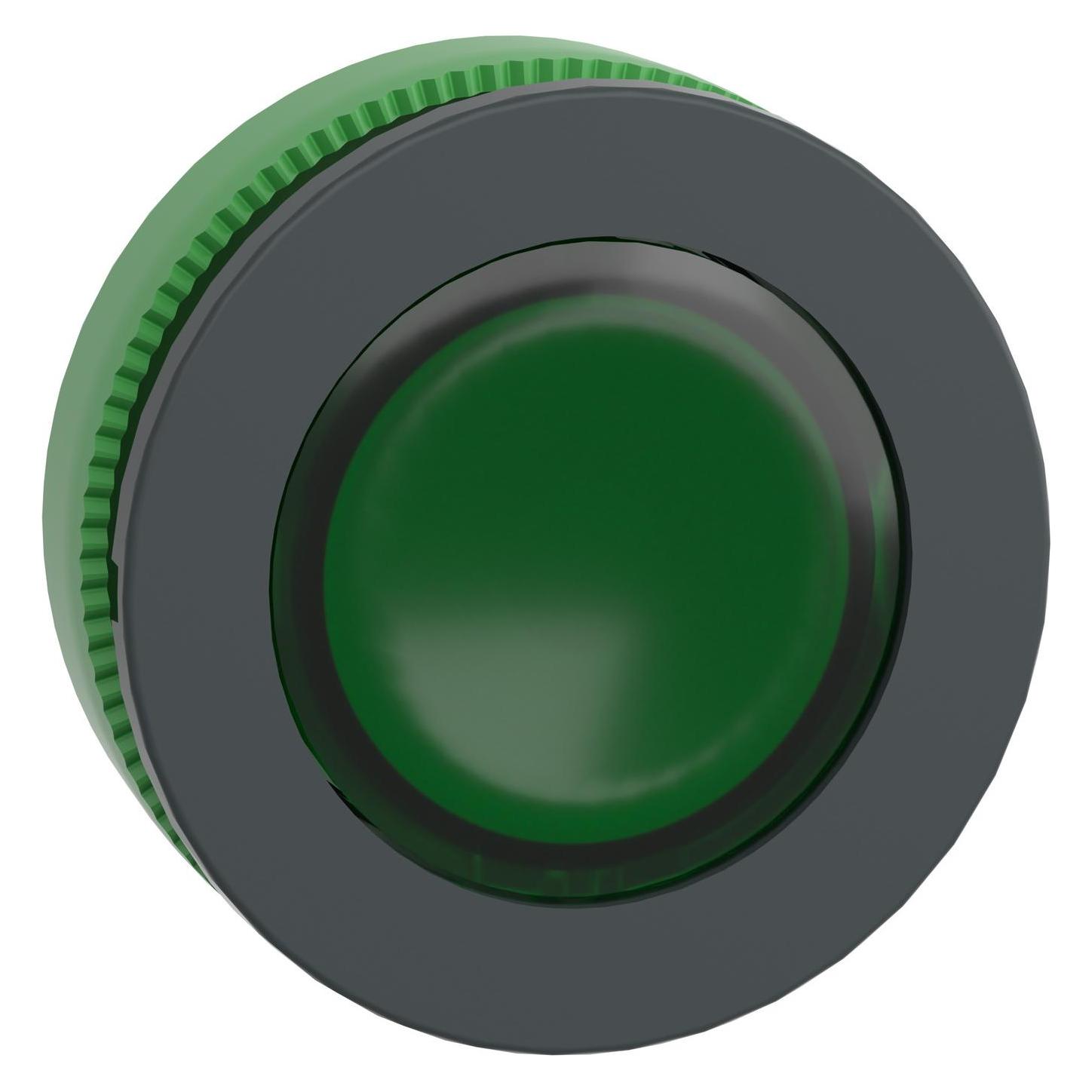 Schneider Electric Flush Green Ill Pushbutton Head (ZB5FW333)