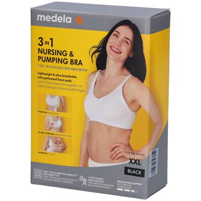 Medela 3in1 nursing & pumping BH XXL schwarz 1 St Bustier