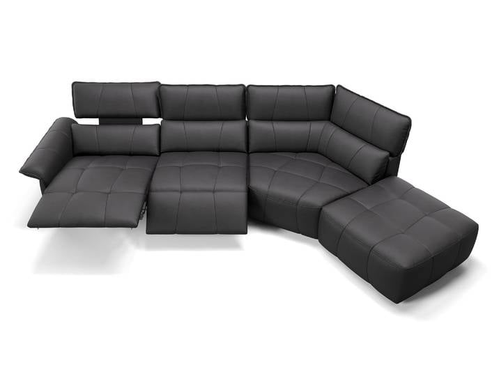 Leder XXL Wohnlandschaft ADRIA Eckcouch