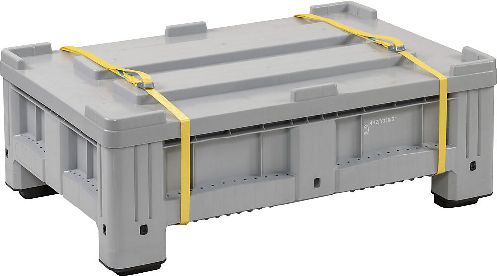 Akku-PE-Lager- und Transportbehälter, Modell S, Füllgewicht 300 kg, BxTxH 1200 x 800 x 400 mm, ab 3 Stk CEMO
