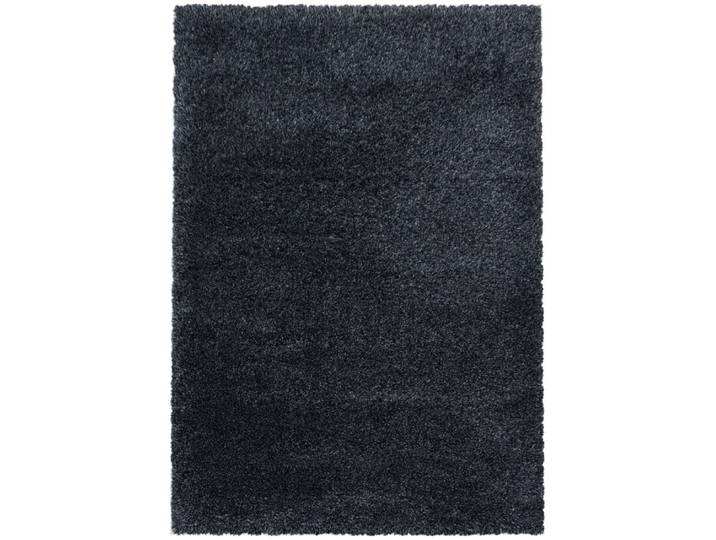 Tapis cosy à poils longs noir 80x250cm