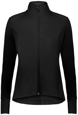 Holloway 223865 GIRLS CITY FLEX JACKET in Black size Small   Polyester/Spandex Blend