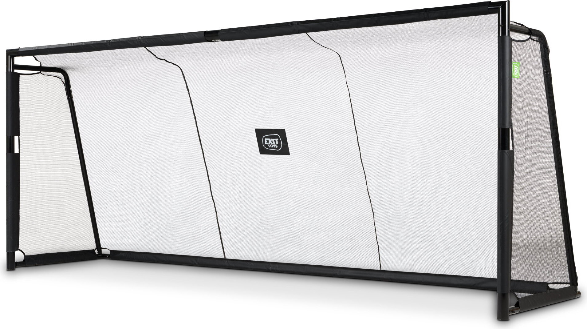 EXIT Forza Stahl-Fußballtor 500x200cm, Fußballtor, für Kinder, Garten, Schwarz