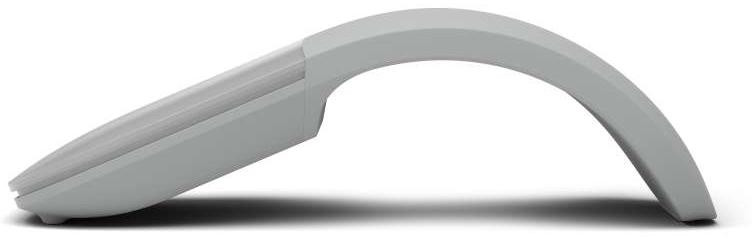 Microsoft Surface Arc-muis met BlueTrack-technologie en Bluetooth, grijs