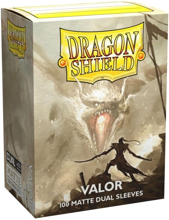 100 sleeves Dragon Shield Dual Matte Valor