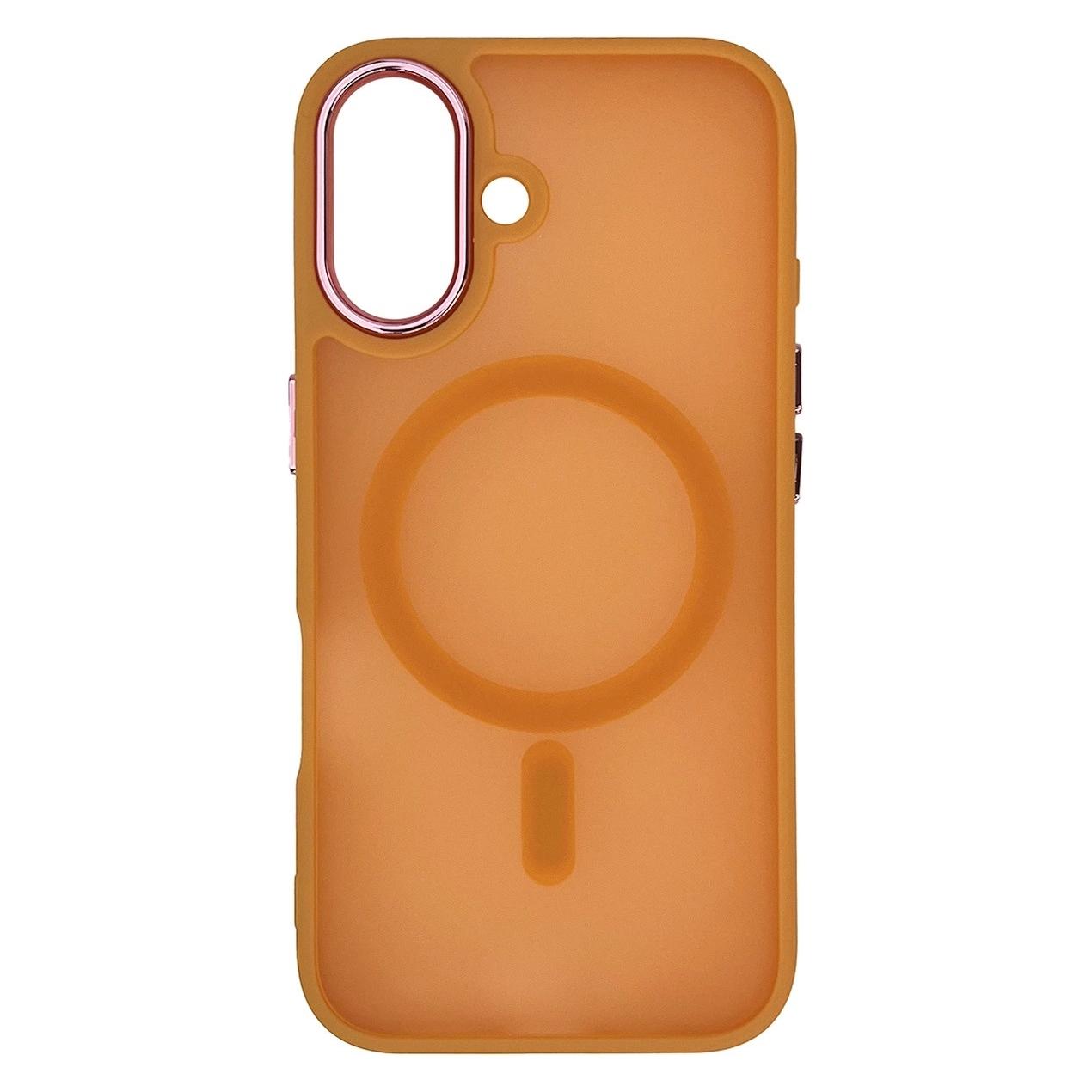 Wozinsky Fashion Case with MagSafe for Samsung Galaxy S24 FE - Orange (Samsung Galaxy S24 FE) (5907769371042)