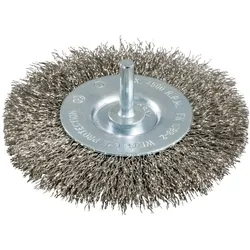 Metabo Pinselbürste Stahl gewellt mit 6mm Schaft - 630551000
