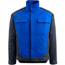 Arbeitsjacke "FULDA" Unique - L - kornblau/schwarz