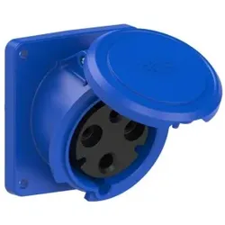 PCE 4331-6fd CEE-Anbausteckdose schräg (106x110) 63A 3p 6h IP44 POWER TWIST 43316fd