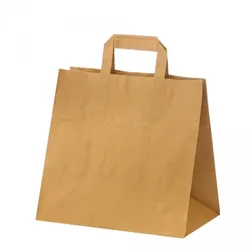 Kuchen Tragetaschen 26x17x25cm braun