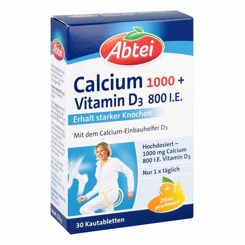 Perrigo Deutschland GmbH Abtei Osteo Vital Citrus Kautabletten 06800670