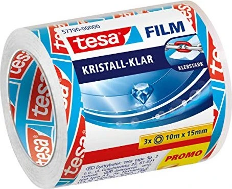 tesa Film, kristall-klar, SPAR-PACK!, 15 mm x 10 m