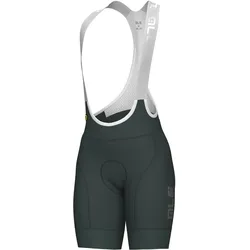 Alé, Damen, Velohosen, Magic Colour Bib Shorts (S), Grün, Blau