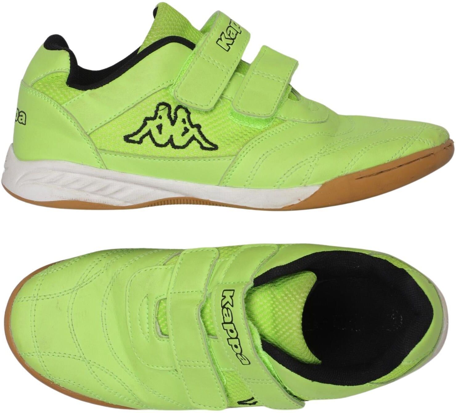 Kappa Jungen Kinderschuh, Neon, Gr. EU 37, Kunstleder - Second Hand