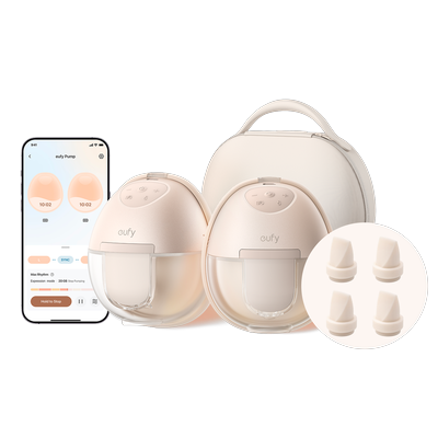 eufy Breast Pump S1 Pro & Duckbill Valves (4-Pack) eufy Breast Pump S1 Pro & Original Duckbill Valves (4-Pack)