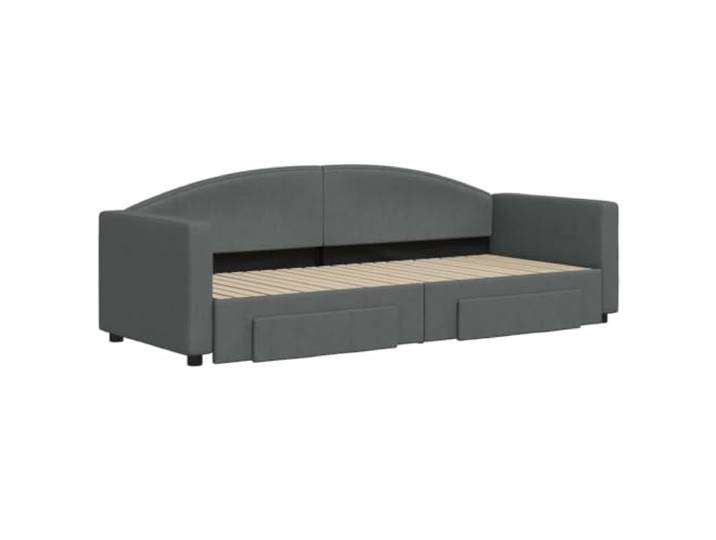 KTHLBRH Bettgestell aus Metall, weiß, 80 x 200 cm, mit Kopfteil Lattenrost inklusive Lattenrost, pulverbeschichteter Stahl, 26 cm