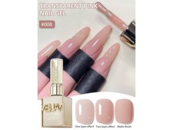 15ML Transparante Roze Gel Nagellak Langdurige Nagellak Gel Ingezakte Led/Uv Gel Nagellak Nagelsalon Thuis vrouwelijke Geschenken