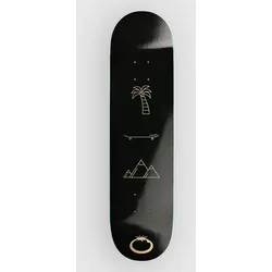 Blue Tomato All You Need Is Gold 8.0" Skateboard Deck black Gr. Uni
