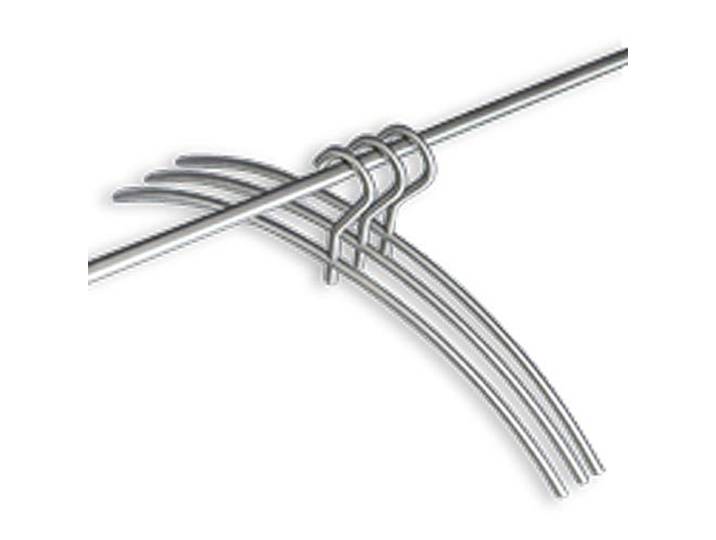Kleiderbügel-Set drehbar 3 Stück, Edelstahl matt gebürstet, rutschfest, Designer-Garderobenbügel, Premium Jackenbügel, hochwertig, Metall rostfrei, langlebig, 100% Made in Germany - PHOS Design