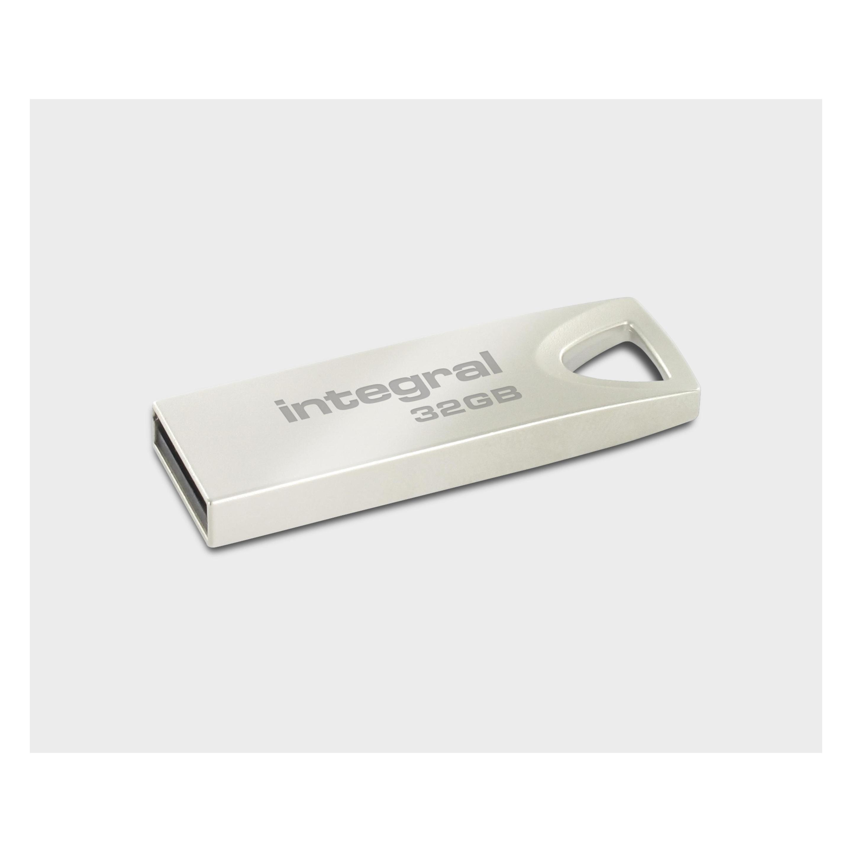 Integral pendrive 32GB USB 2.0 ARC Metall (32 GB, USB-A) (INFD32GBARC)
