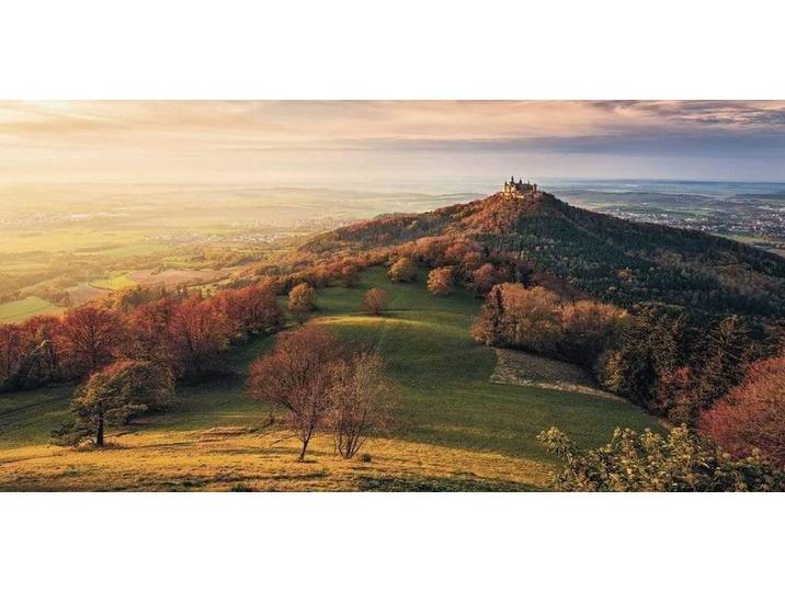 Fotobehang - Fairy Tale Castle 200x100cm - Vliesbehang
