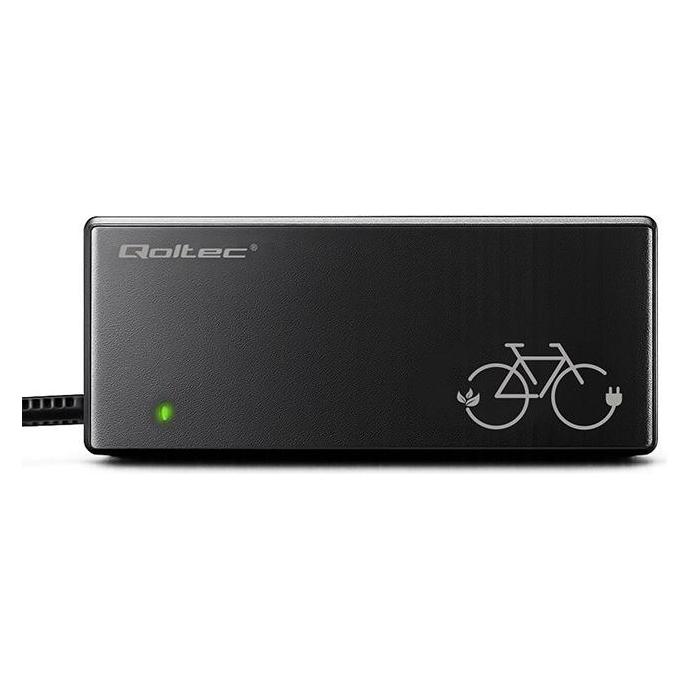 Qoltec Szybka Ładowarka do roweru elektrycznego 36V | 42V | 2A | Mi4 Magnetic TIP +kabel zasilający (52614)